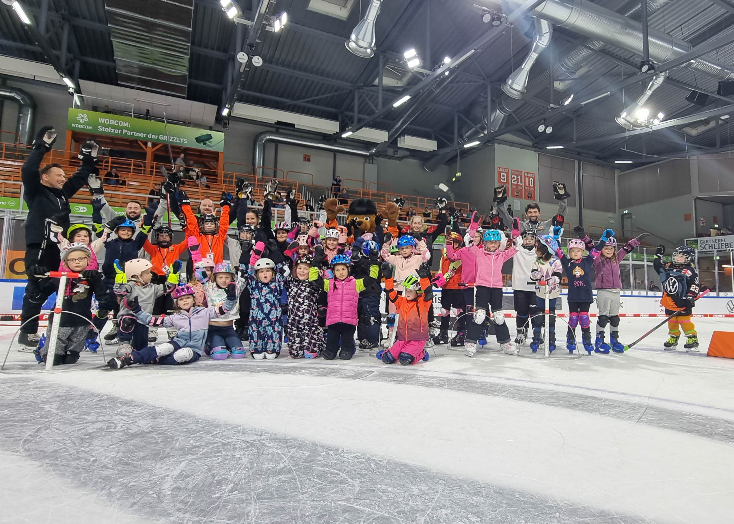 Girls Hockey Day in Wolfsburg