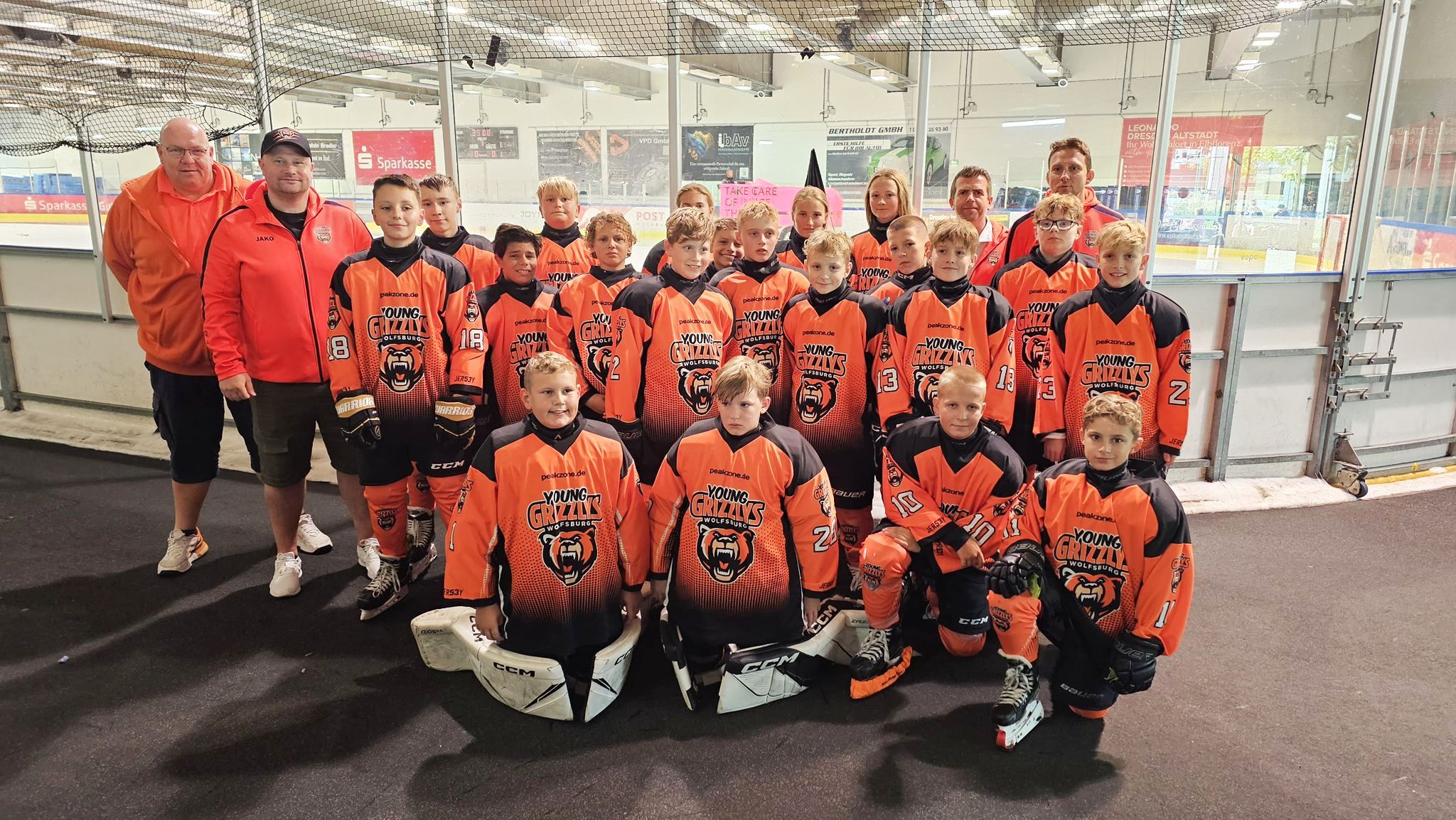 Die U13 beim 17. Eislöwen Juniors Cup in Dresden