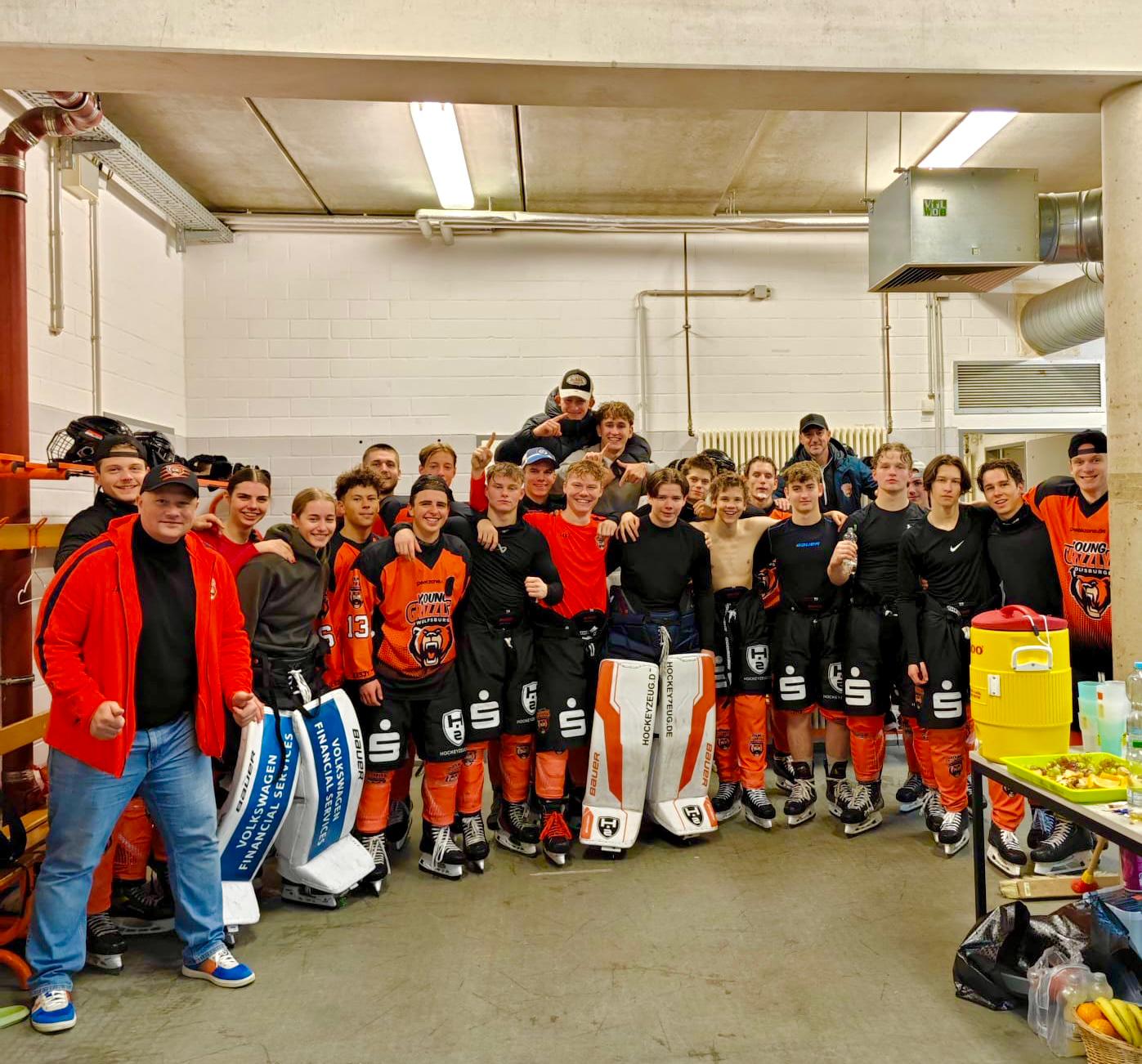 6 Punkte am Wochen­ende für die Young Grizzlys U20