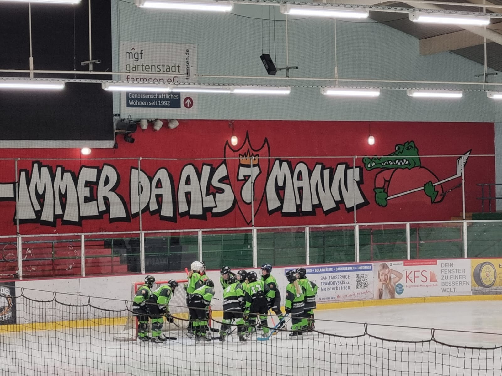 Grizzlys geben niemals auf ‑Starke Steigerung und viel Potenzial der U13 SG