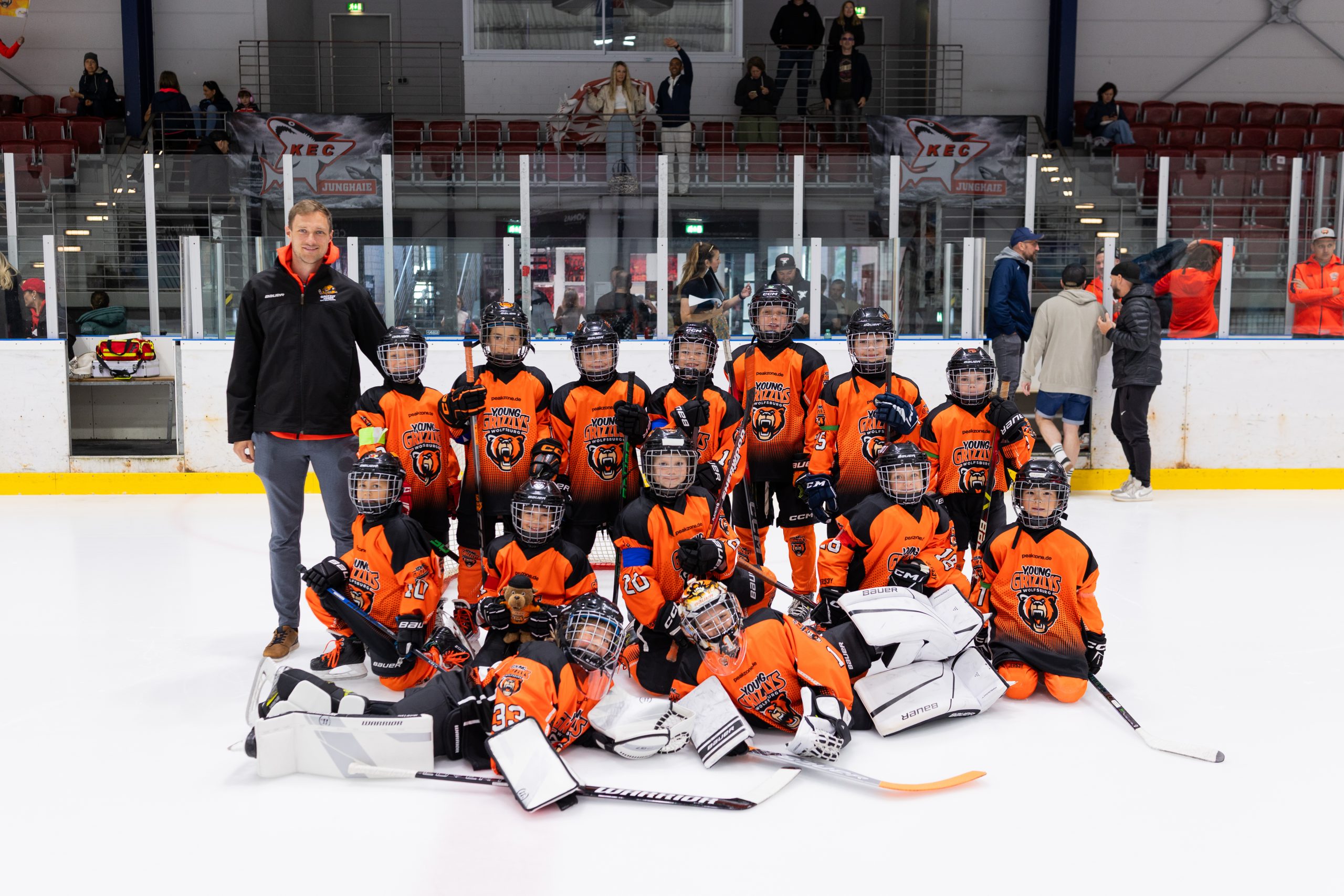 Young Grizzlys überzeugen beim U9-Sommerturnier der Kölner Junghaie