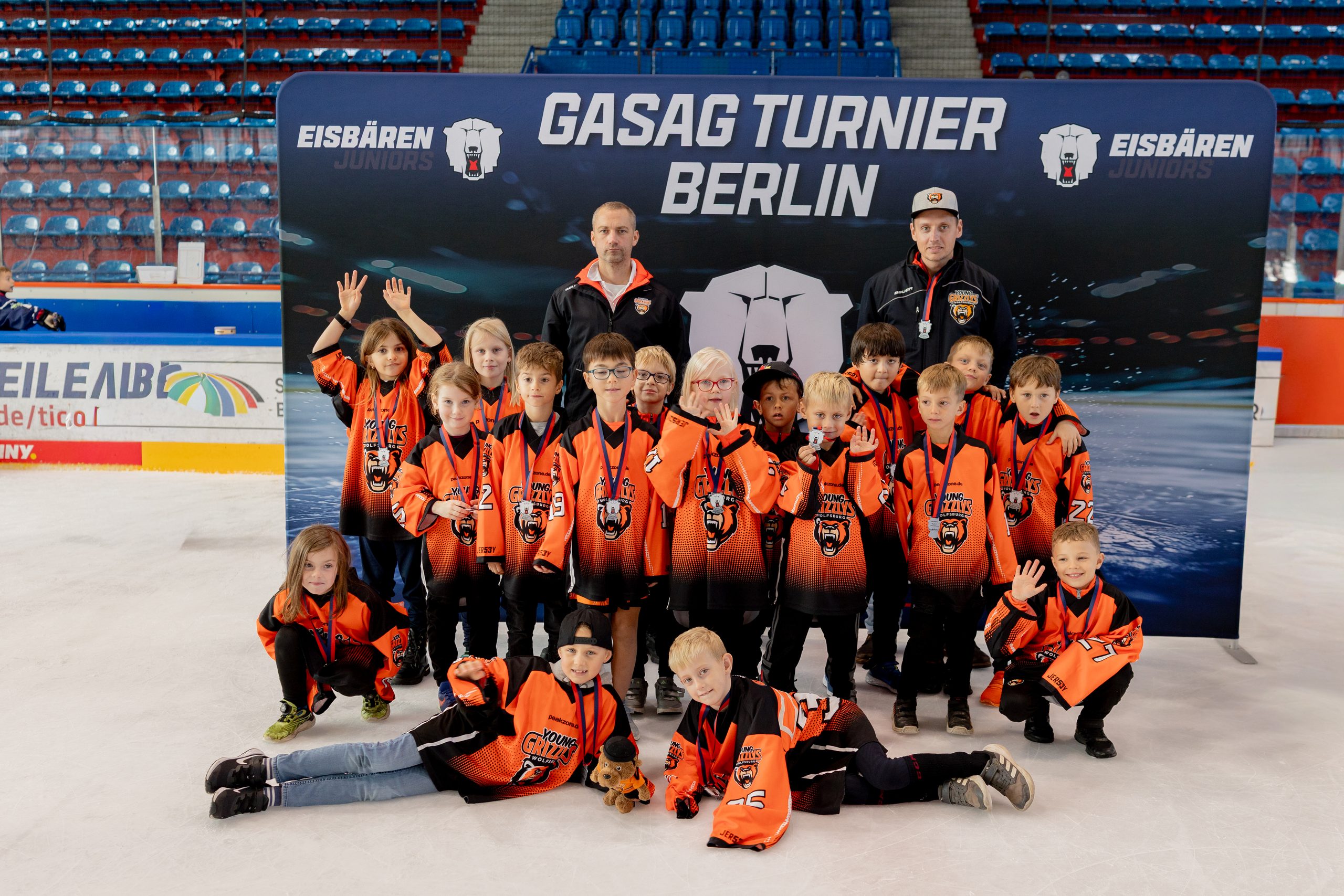 U8 Bärenbande kämpft sich durch den GASAG Cup in Berlin